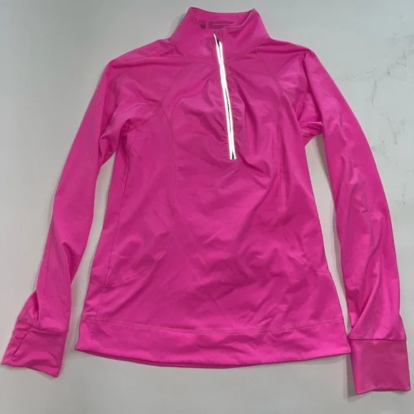 Victoria’s Secret VSX Hot Pink Workout Pullover - Picture 1 of 3